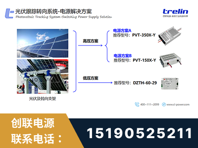 梅州-光伏跟踪转向系统-电源解决方案